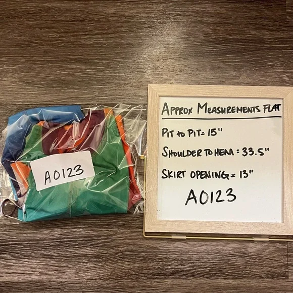 Pistola 2 piece Fine Mesh Rainbow Mini Dress Sz Small Festival Coachella Stretch - Picture 9 of 9